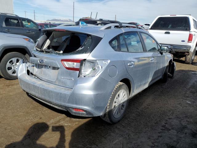 4S3GTAB61J3747233 - 2018 SUBARU IMPREZA PREMIUM SILVER photo 3