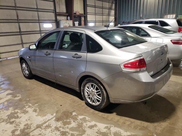 1FAHP35N48W287300 - 2008 FORD FOCUS SE SILVER photo 2