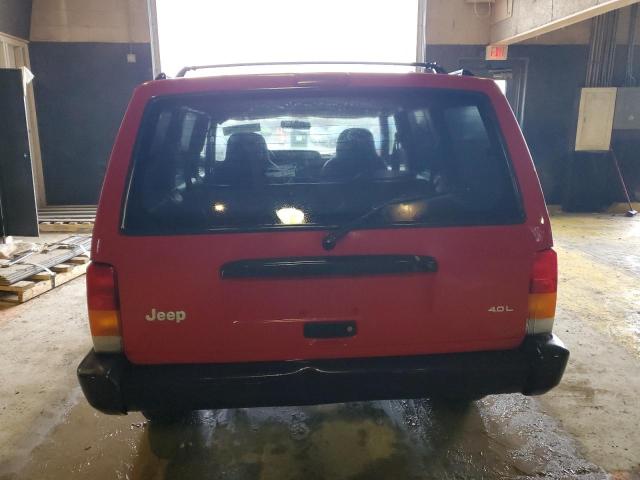 1J4FJ68S6WL131029 - 1998 JEEP CHEROKEE SPORT RED photo 6