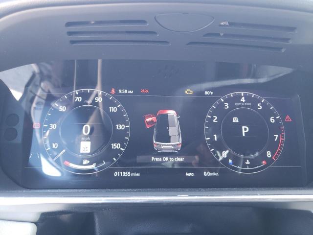 SALWR2SU6LA876445 - 2020 LAND ROVER RANGE ROVE HSE WHITE photo 9