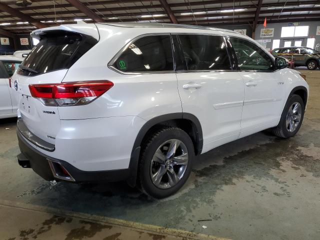 5TDDGRFH3KS059039 - 2019 TOYOTA HIGHLANDER HYBRID LIMITED WHITE photo 3