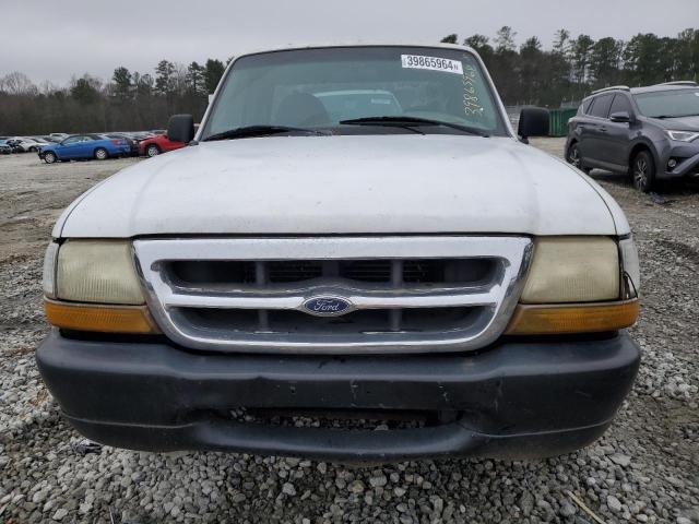 1FTYR10C1WUC95409 - 1998 FORD RANGER WHITE photo 5