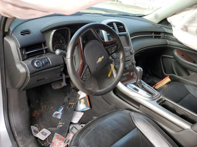 1G11H5SA1DF307849 - 2013 CHEVROLET MALIBU LTZ ვერცხლისფერი ფოტო 8