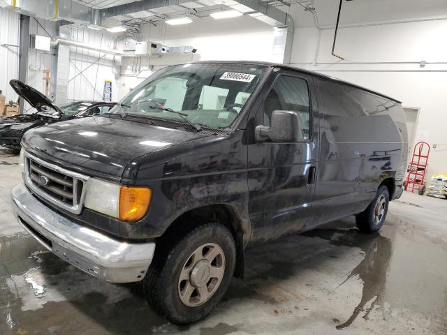 1FTRE14W56DA17794 - 2006 FORD ECONOLINE E150 VAN BLACK photo 1