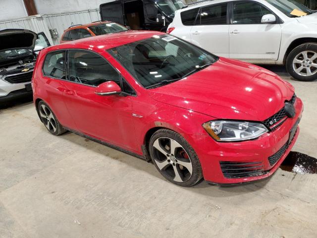 3VWYT7AUXFM038925 - 2015 VOLKSWAGEN GTI RED photo 4