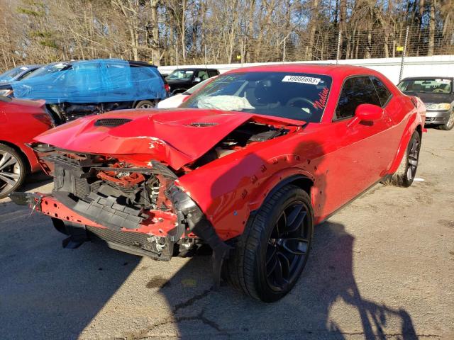 2C3CDZFJ9KH508752 - 2019 DODGE CHALLENGER R/T SCAT PACK RED photo 1