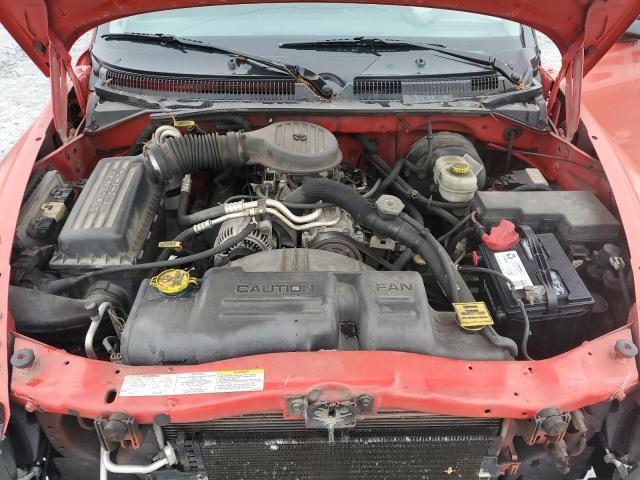 1D7HL38X83S299944 - 2003 DODGE DAKOTA QUAD SPORT RED photo 11