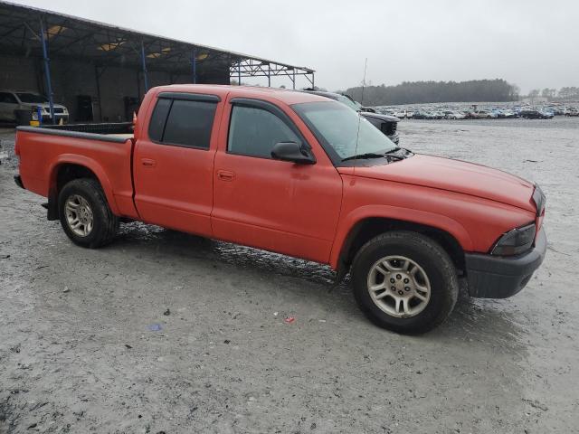 1D7HL38X83S299944 - 2003 DODGE DAKOTA QUAD SPORT RED photo 4