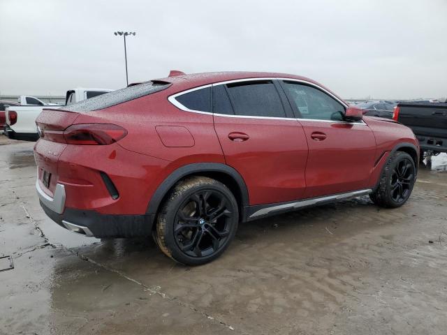 5UXCY6C07P9P57244 - 2023 BMW X6 XDRIVE40I BURGUNDY photo 3