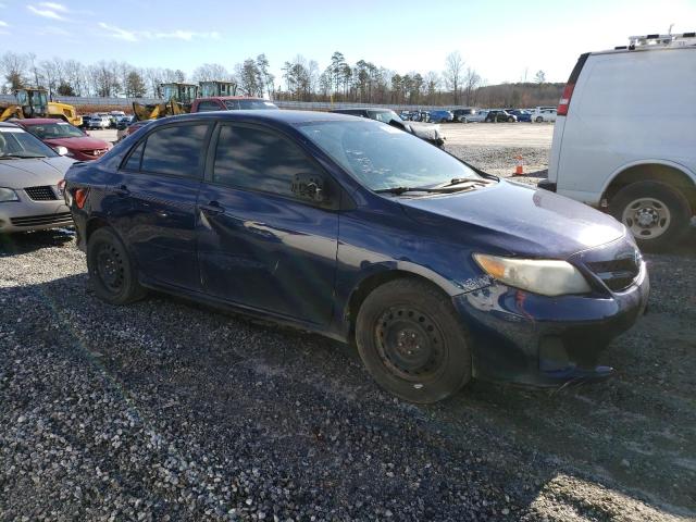 5YFBU4EE0CP011891 - 2012 TOYOTA COROLLA BASE BLUE photo 4