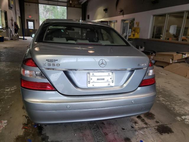 WDDNG86X98A158532 - 2008 MERCEDES-BENZ S 550 4MATIC SILVER photo 6