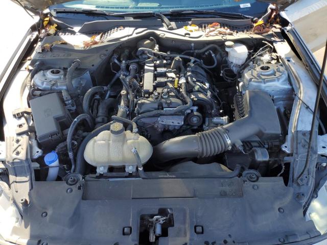 1FA6P8TH6M5138694 - 2021 FORD MUSTANG SILVER photo 11