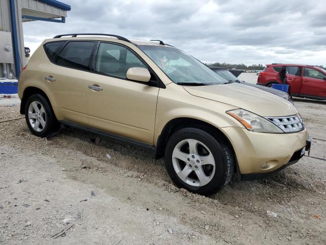 JN8AZ08W73W235973 - 2003 NISSAN MURANO SL BEIGE photo 4