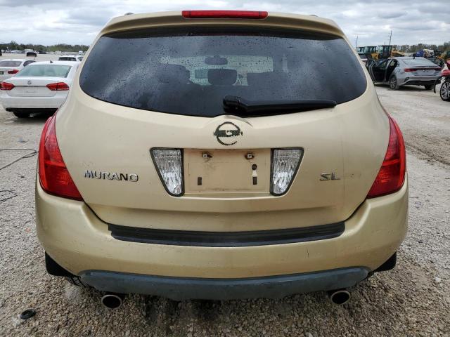 JN8AZ08W73W235973 - 2003 NISSAN MURANO SL BEIGE photo 6