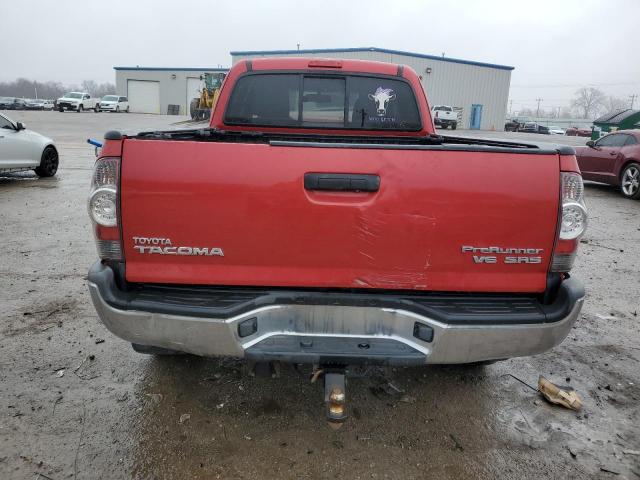 5TFTU4GN7DX048523 - 2013 TOYOTA TACOMA PRERUNNER ACCESS CAB RED photo 6