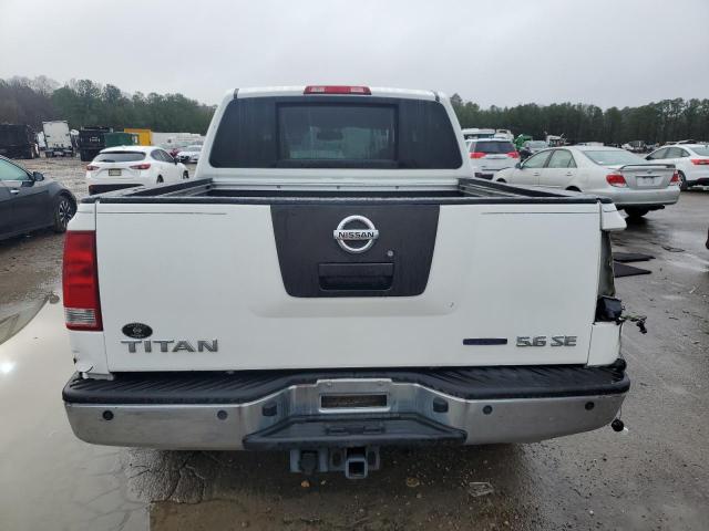 1N6BA07D99N304309 - 2009 NISSAN TITAN XE WHITE photo 6