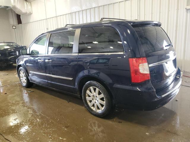 2C4RC1CG0CR300760 - 2012 CHRYSLER TOWN & COU TOURING L BLUE photo 2