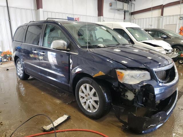 2C4RC1CG0CR300760 - 2012 CHRYSLER TOWN & COU TOURING L BLUE photo 4