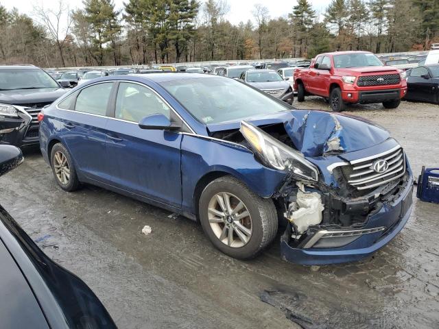 5NPE24AF1FH064943 - 2015 HYUNDAI SONATA SE BLUE photo 4