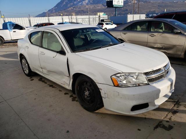 1C3CDZAB5EN169435 - 2014 DODGE AVENGER SE WHITE photo 4