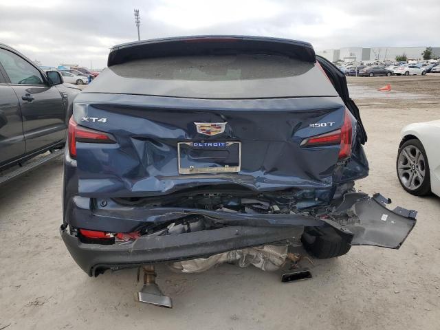 1GYAZAR46MF000877 - 2021 CADILLAC XT4 LUXURY BLUE photo 6