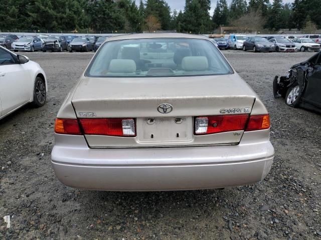 JT2BF22K410292263 - 2001 TOYOTA CAMRY CE BEIGE photo 6