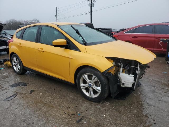 1FAHP3K27CL282287 - 2012 FORD FOCUS SE YELLOW photo 4