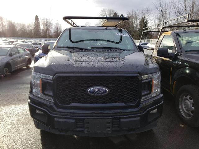 1FTFX1E50JKE86203 - 2018 FORD F150 SUPER CAB BLACK photo 5