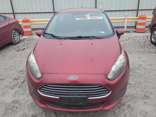 3FADP4EJ8GM188415 - 2016 FORD FIESTA SE RED photo 5