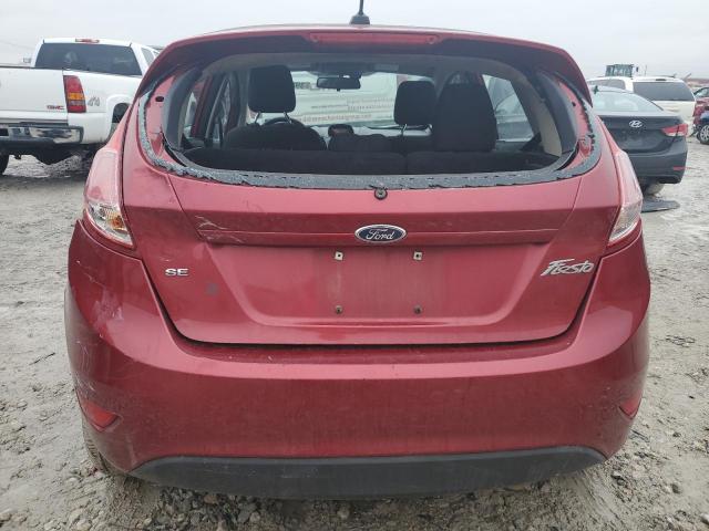 3FADP4EJ8GM188415 - 2016 FORD FIESTA SE RED photo 6