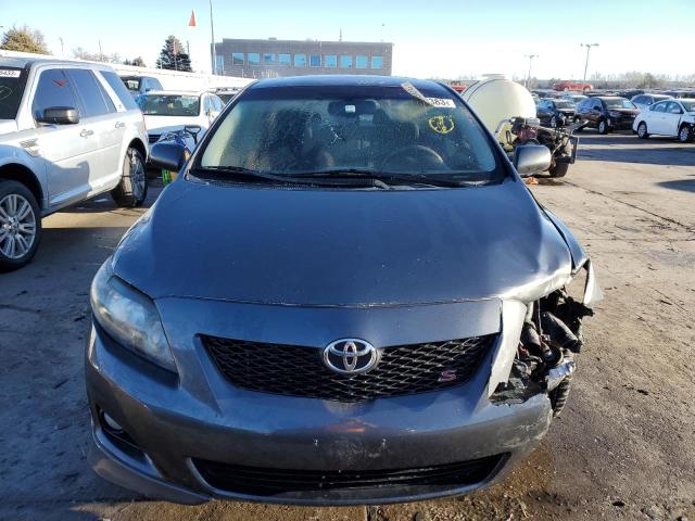 2T1BU4EE3AC445574 - 2010 TOYOTA COROLLA BASE 石墨色 照片 5