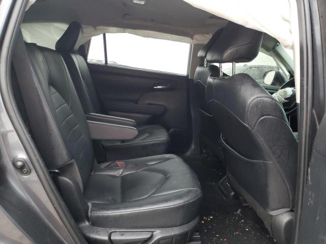 5TDGZRAH4LS009136 - 2020 TOYOTA HIGHLANDER XLE GRAY photo 11