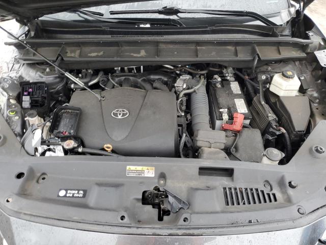 5TDGZRAH4LS009136 - 2020 TOYOTA HIGHLANDER XLE GRAY photo 12
