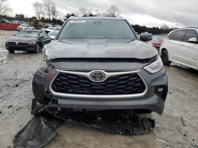 5TDGZRAH4LS009136 - 2020 TOYOTA HIGHLANDER XLE GRAY photo 5