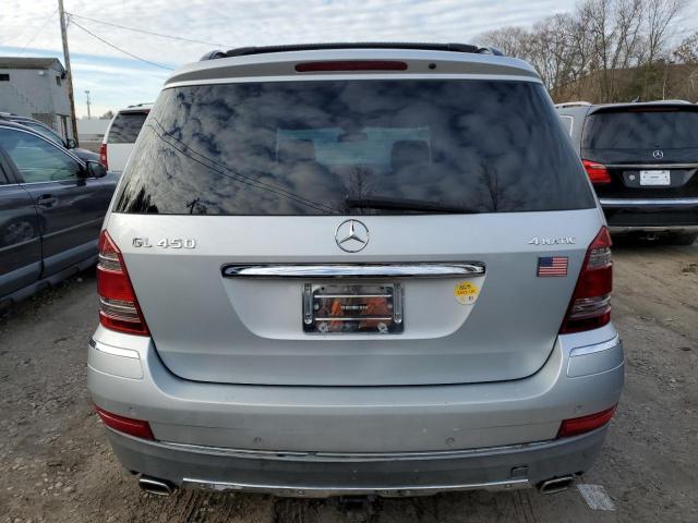 4JGBF71E47A160537 - 2007 MERCEDES-BENZ GL 450 4MATIC SILVER photo 6