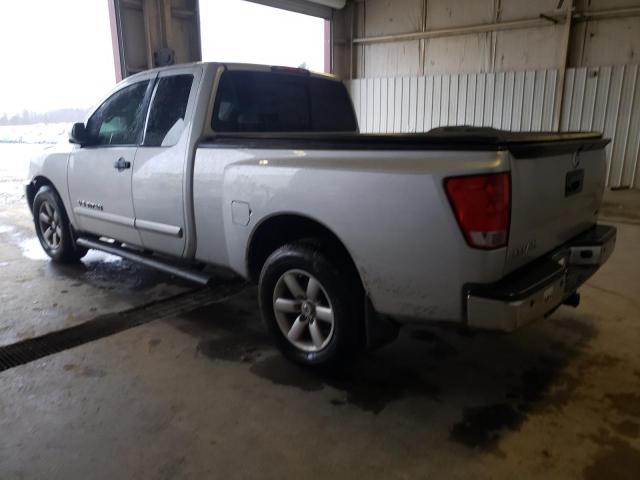 1N6BA0CA3DN311034 - 2013 NISSAN TITAN S SILVER photo 2