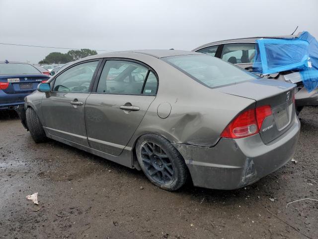 2HGFA16527H309556 - 2007 HONDA CIVIC LX CHARCOAL photo 2