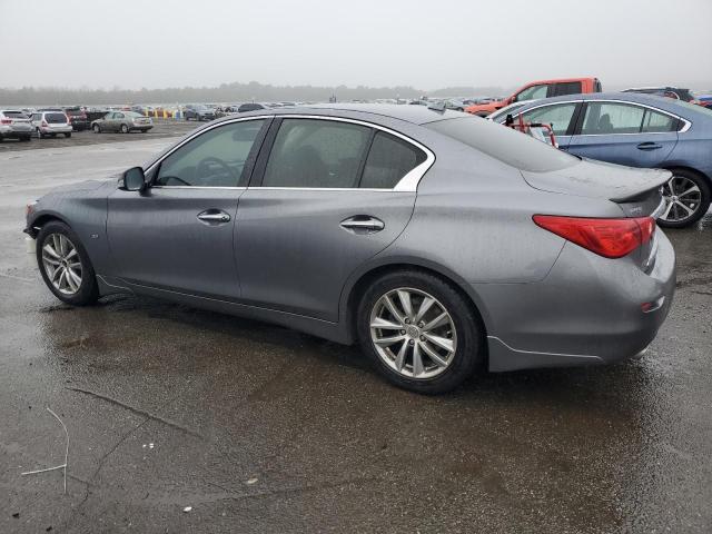 JN1BV7AP2EM675205 - 2014 INFINITI Q50 BASE GRAY photo 2