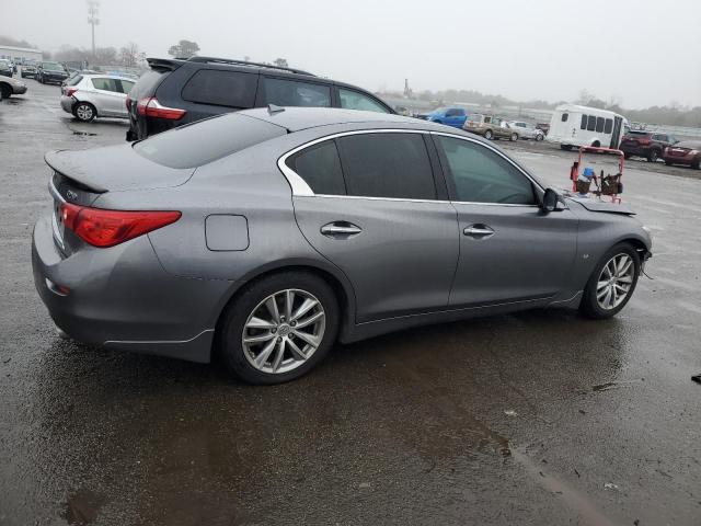 JN1BV7AP2EM675205 - 2014 INFINITI Q50 BASE GRAY photo 3