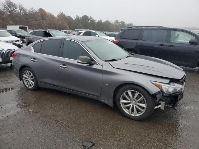 JN1BV7AP2EM675205 - 2014 INFINITI Q50 BASE GRAY photo 4