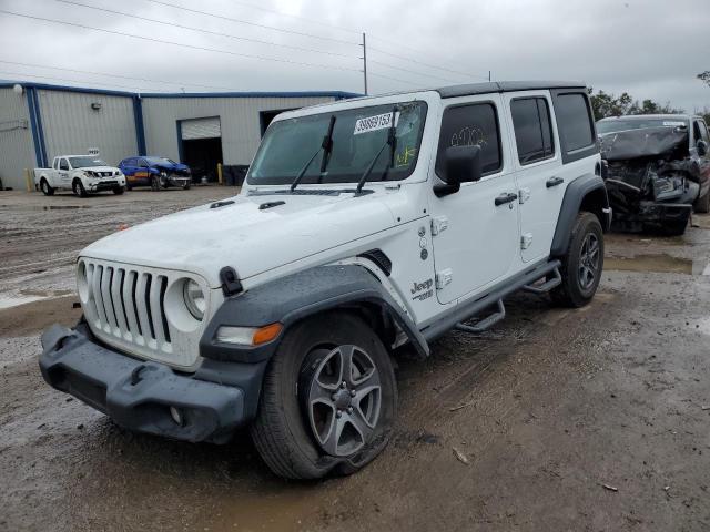 1C4HJXDG2JW128254 - 2018 JEEP WRANGLER U SPORT WHITE photo 1