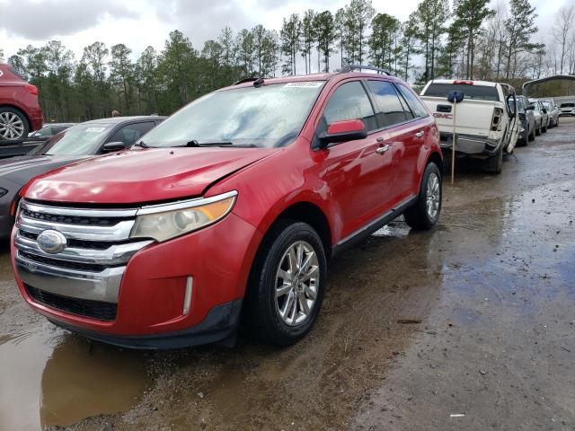 2FMDK3JC0BBB40391 - 2011 FORD EDGE SEL RED photo 1