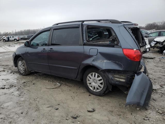 5TDZK23C38S129734 - 2008 TOYOTA SIENNA CE GRAY photo 2