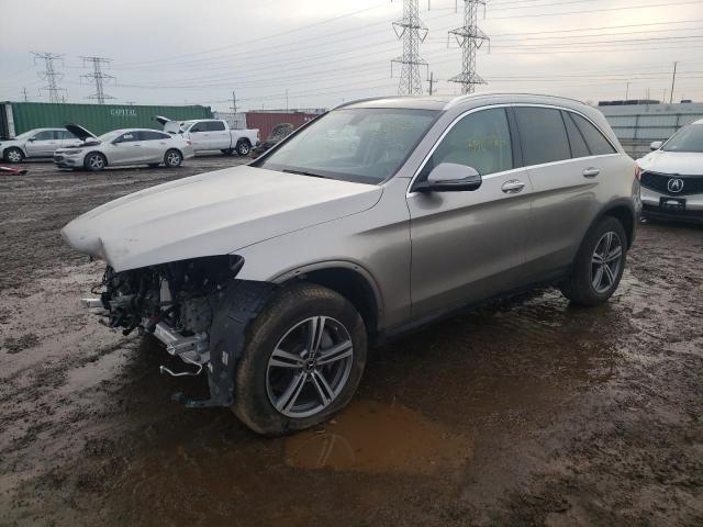 W1N0G8EBXLF810878 - 2020 MERCEDES-BENZ GLC 300 4MATIC GRAY photo 1