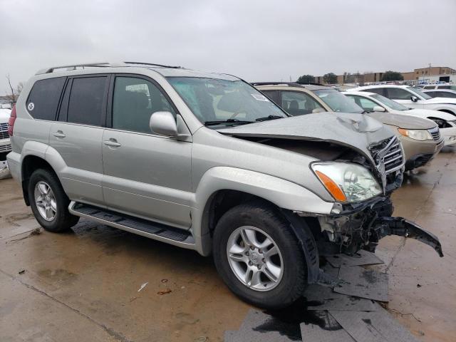 JTJBT20XX30002509 - 2003 LEXUS GX 470 SILVER photo 4