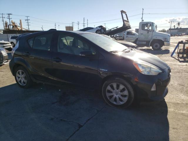 JTDKDTB39D1031950 - 2013 TOYOTA PRIUS C BLACK photo 4