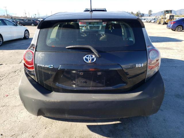 JTDKDTB39D1031950 - 2013 TOYOTA PRIUS C BLACK photo 6