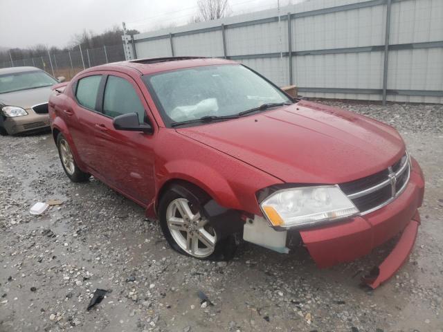 1B3LC56K18N299640 - 2008 DODGE AVENGER SXT RED photo 4