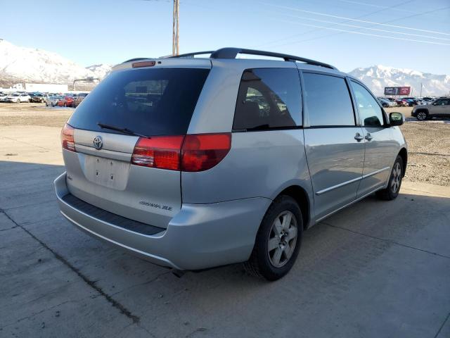 5TDZA22C34S093946 - 2004 TOYOTA SIENNA XLE SILVER photo 3