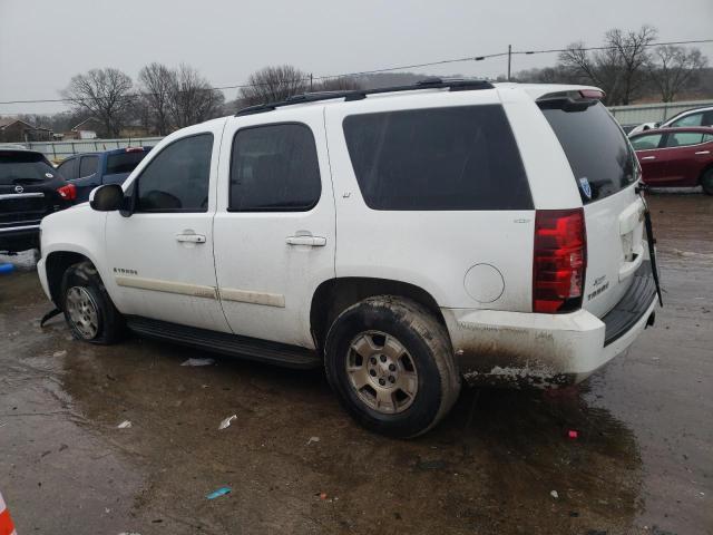 1GNEC13J57R132692 - 2007 CHEVROLET TAHOE C1500 WHITE photo 2